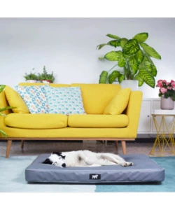 CUSCINO "POLO 95" GRIGIO, 95X60X8 CM - FERPLAST