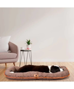 CUSCINO "OSCAR 120" MARRONE, 120X80X13,5 CM - FERPLAST