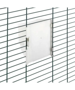 GABBIA PER UCCELLI "GRETA" NERA, 69.5X44.5XH84 CM - FERPLAST