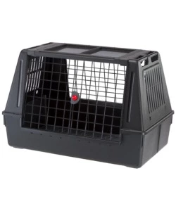 TRASPORTINO PER CANI DA AUTO FERPLAST "ATLAS CAR 100 SCENIC" NERO, 100X60X66 CM