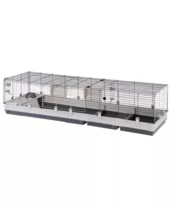 GABBIA PER CONIGLI "KROLIK 200" IN KIT DI MONTAGGIO, 205X60X50 - FERPLAST