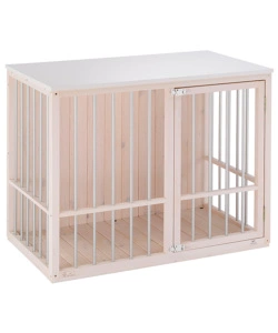CUCCIA IN LEGNO PER CANI "DOG FORT" DA INTERNO, 100,5X59X82,5 CM - FERPLAST
