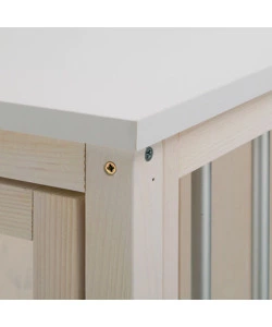 CUCCIA IN LEGNO PER CANI "DOG FORT" DA INTERNO, 100,5X59X82,5 CM - FERPLAST