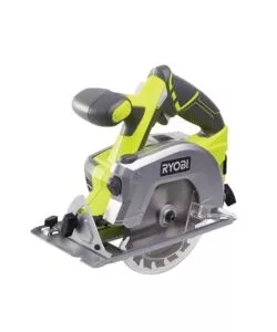 SEGA CIRCOLARE A BATTERIA RYOBI "RWSL1801M" CON GUIDA LASER LAMA TCT 150 MM 18V, SOLO CORPO MACCHINA