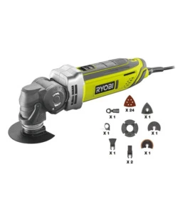 UTENSILE MULTIFUNZIONE ELETTRICO RYOBI "RMT300-SA" 300W CON TESTA SNODABILE