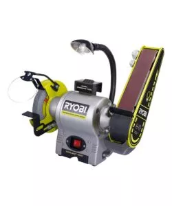 SMERIGLIATRICE E LEVIGATRICE A NASTRO DA BANCO RYOBI RBGL250G