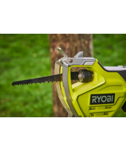 SEGHETTO DA POTATURA A BATTERIA RYOBI "RY18PSA-0" BARRA 15 CM 18V, SOLO CORPO MACCHINA