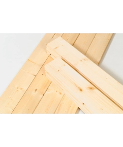CONFEZIONE DA 5 LISTONI DOPPIO USO IN ABETE, 20X120X2000 MM - PIRCHER