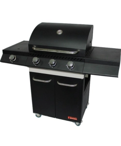 BARBECUE A GAS SANDRIGARDEN "SG CANADA" CON COTTURA A PIETRA LAVICA 3 BRUCIATORI 125X54X110 CM