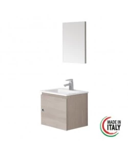 MOBILE BAGNO "PETIT" ROVERE CHIARO, 50X36X42 CM