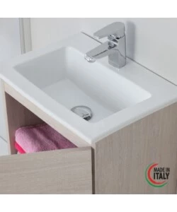 MOBILE BAGNO "PETIT" ROVERE CHIARO, 50X36X42 CM