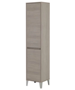COLONNA PORTA BIANCHERIA ROVERE CHIARO 40X35X183 CM