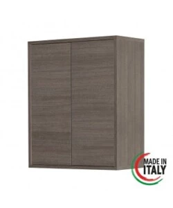PENSILE 2 ANTE ROVERE SCURO, 60X72X30 CM