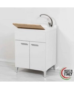 LAVATOIO STELLA BIANCO, 60X50X83CM