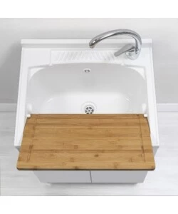 LAVATOIO STELLA BIANCO, 60X50X83CM