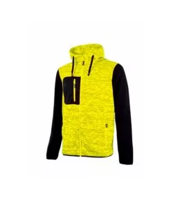 FELPA DA LAVORO RAINBOW YELLOW U-POWER - TAGLIA XL