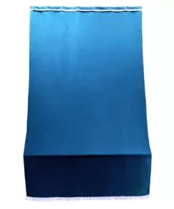 TENDA DA SOLE CON ANELLI PER PORTA ESSENZA BLU H 250X140 CM