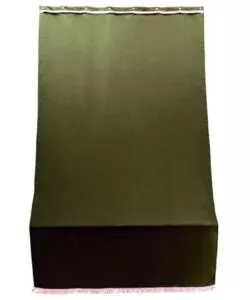 TENDA DA SOLE CON ANELLI PER PORTA ESSENZA MARRONE H 300X140 CM