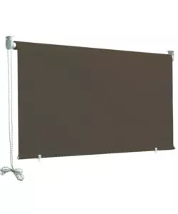 TENDA DA SOLE CON CATENELLA ESSENZA MARRONE H 250X200 CM