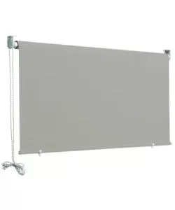TENDA DA SOLE CON CATENELLA ESSENZA CENERE H 250X200 CM