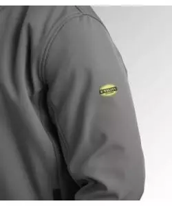 DIADORA GIACCA DA LAVORO SOFTSHELL LEVEL LITEWORK GRIGIO, TG. M