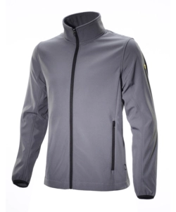 DIADORA GIACCA DA LAVORO SOFTSHELL LEVEL LITEWORK GRIGIO, TG. XL