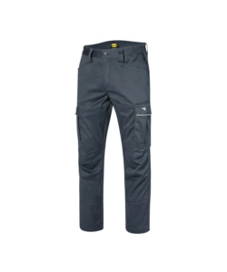 DIADORA PANTALONI DA LAVORO STAFF STRETCH CARGO GRIGIO, TG. XXL