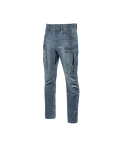 DIADORA PANTALONI DA LAVORO STONE CARGO BLU, TG. 36
