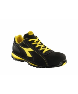 DIADORA SCARPE DA LAVORO ANTINFORTUNISTICHE GLOVE LOW S3 NERO, TG 44