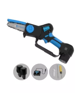 POTATORE A CATENA A BATTERIA CAMPAGNOLA "T-CAT" BARRA 10 CM 2 BATTERIE 12,6V 2,5AH, CARICABATTERIE E KIT ACCESSORI