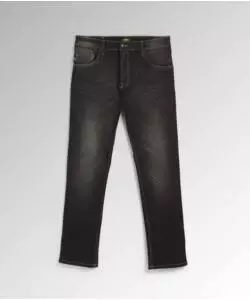 DIADORA PANTALONI DA LAVORO STONE 5 PKT BLACK, TG 38