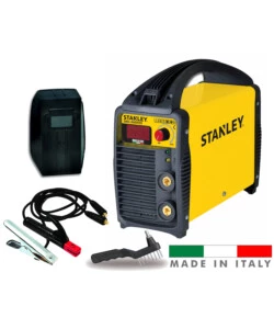 SALDATRICE INVERTER MMA AD ELETTRODO RIVESTITO STANLEY SIRIO 210 MMA MADE IN ITALY