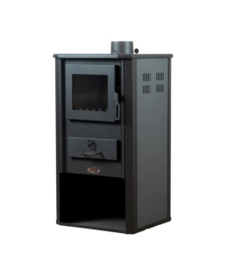 STUFA A LEGNA IGNIP "ATENE" GRIGIO 9 KW