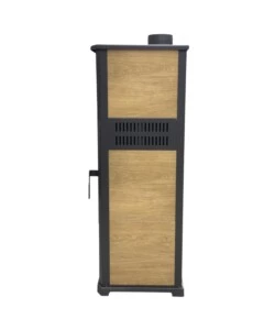 STUFA A LEGNA CON FORNO IGNIP "ROMA" EFFETTO LEGNO 12 KW