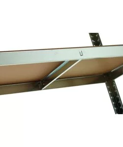 SCAFFALE METALLICO REGOLABILE 5 RIPIANI ESSENZA 180x90x40 CM