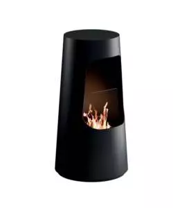 BIOCAMINO DA PAVIMENTO "DUBAI" NERO 2500 W
