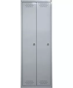 ARMADIO SPOGLIATOIO IN METALLO GRIMA 2 ANTE, 60X40X167 CM