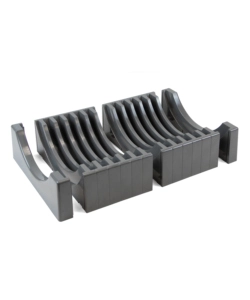 ORGANIZER PER PIATTI IN PLASTICA GRIGIA, MAX 13 PIATTI