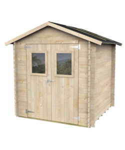 CASETTA IN LEGNO DA GIARDINO ALCE "HOBBY" IN ABETE 198x198x215H CM