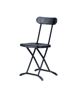 SET DA CAMPEGGIO PIEGHEVOLE EUROGARDEN IN POLIETILENE NERO 4 SEDUTE E TAVOLO