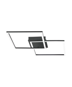PLAFONIERA LED DA INTERNO EGLO "PALMAVES" NERO 3000-6500K