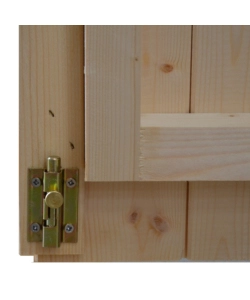CASETTA IN LEGNO DA GIARDINO ALCE "OPERA" IN ABETE 254x276x218H CM