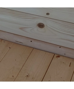 CASETTA IN LEGNO DA GIARDINO ALCE "OPERA" IN ABETE 254x276x218H CM