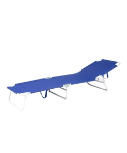 SDRAIO PIEGHEVOLE RECLINABILE EUROGARDEN IN POLIESTERE BLU 188X55X25 CM