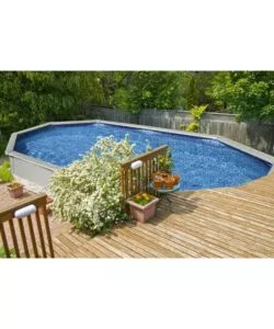 PISCINA FUORI TERRA ROTONDA BESTWAY "HYDRUM" 500X360X120 CM CON POMPA FILTRO A SABBIA COPERTURA, TAPPETINO BASE, SKIMMER, SCALETTA E DISPENSER CHEMCONNECT - COD. 56586