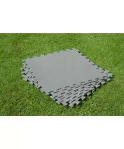 TAPPETO PER PISCINA BESTWAY GRIGIO 9 PEZZI 50X50 CM