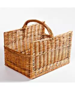 CESTA LEGNA IN VIMINI ASIAGO 50 CM