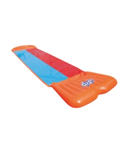 SCIVOLO GONFIABILE DOPPIO CON SPRUZZI BESTWAY "H2O GO" 488 CM