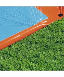 SCIVOLO GONFIABILE DOPPIO CON SPRUZZI BESTWAY "H2O GO" 488 CM