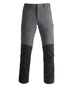 PANTALONI DA LAVORO VERTICAL GRIGIO/NERO, TG S - KAPRIOL